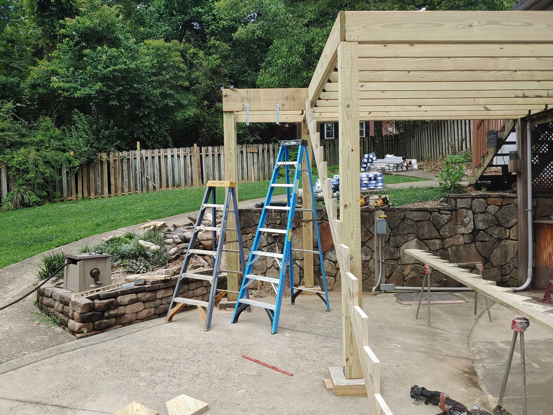 Gallery photos for Deck Repair and Expansion Done Right - Structural Fix to Composite Finish: Image #1