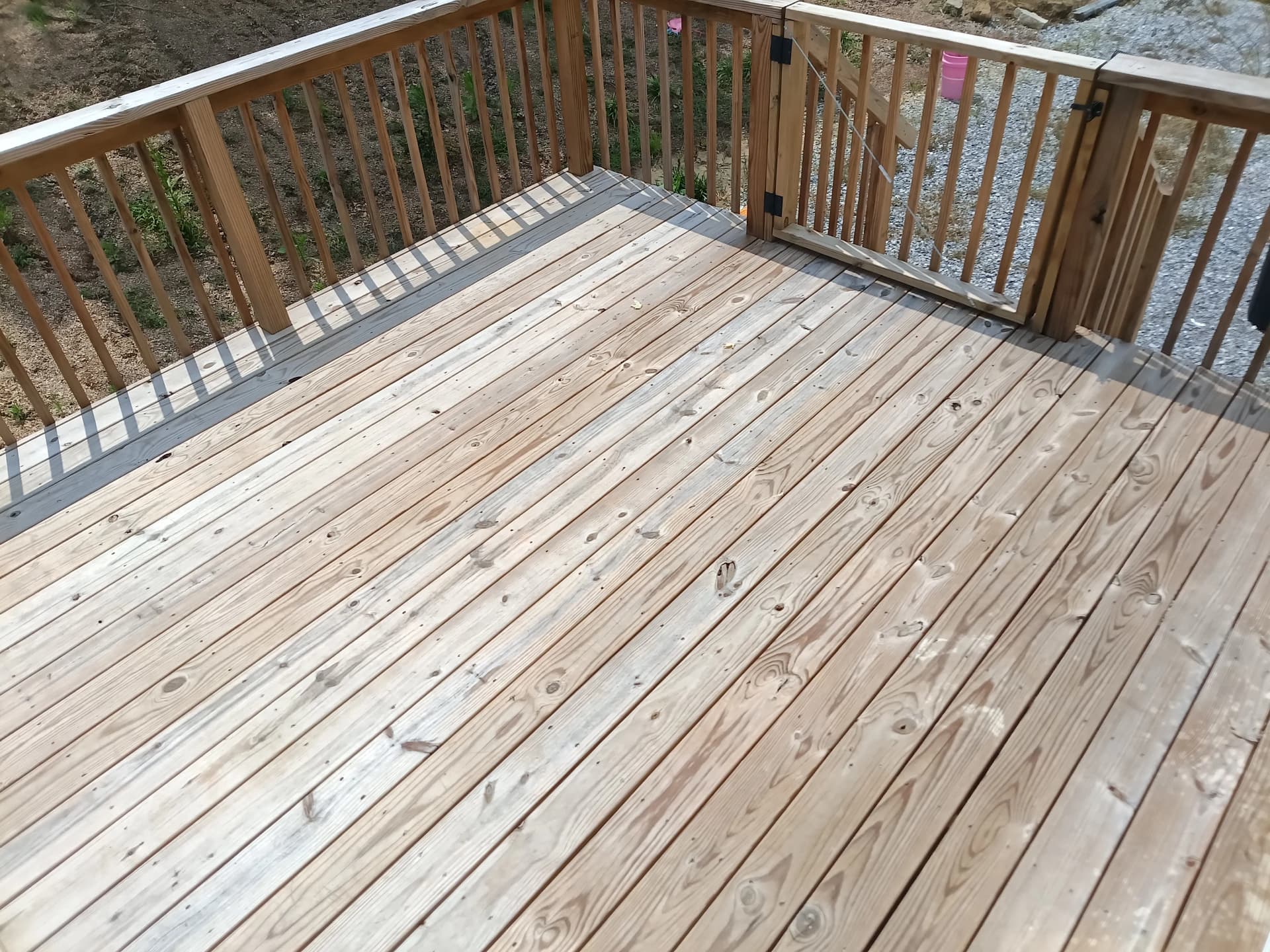 Gallery photos for Deck Staining Done Right - Clean, Prepped, and Protected: Image #1