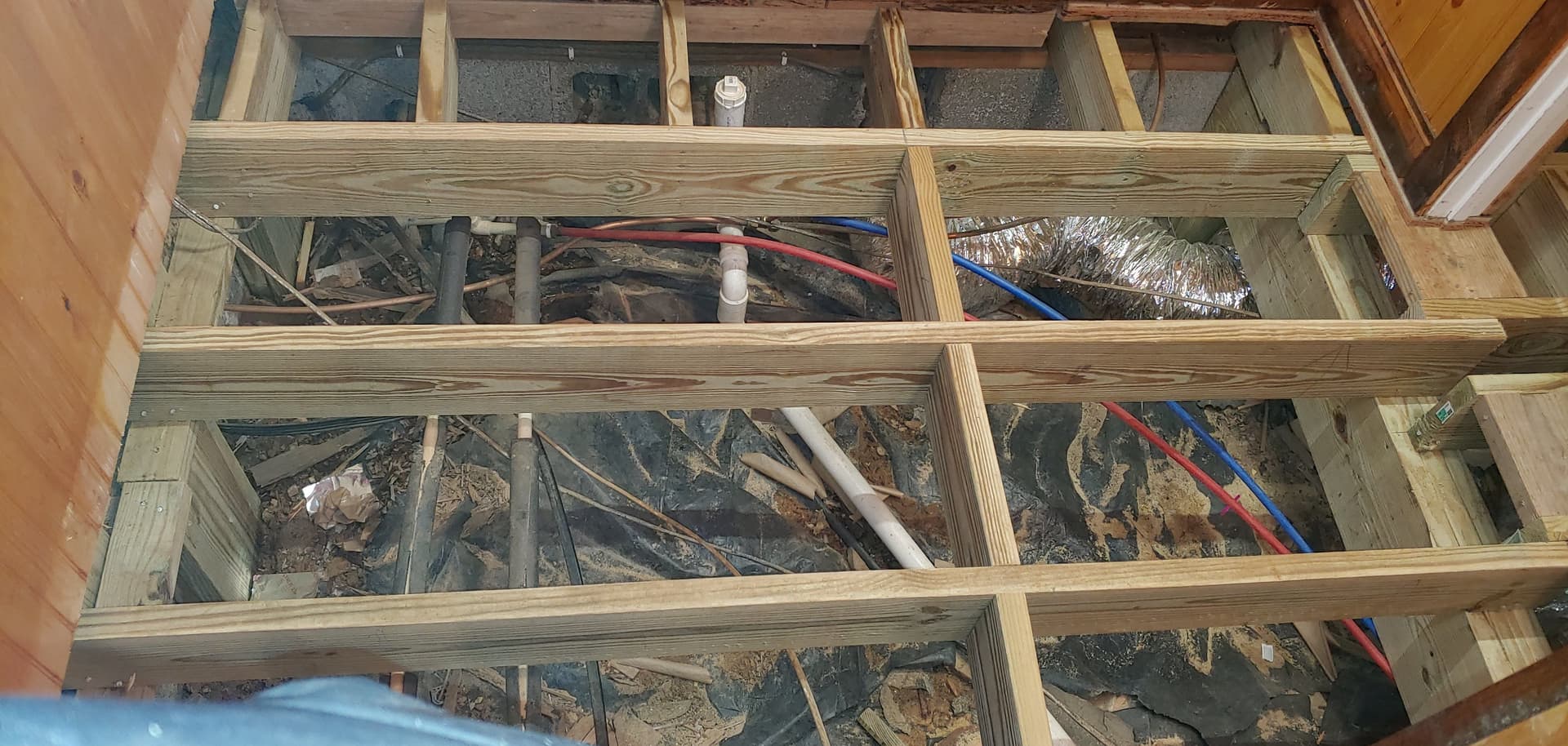 Gallery photos for Termite-Damaged Floor System Rebuilt From the Ground Up: Image #2