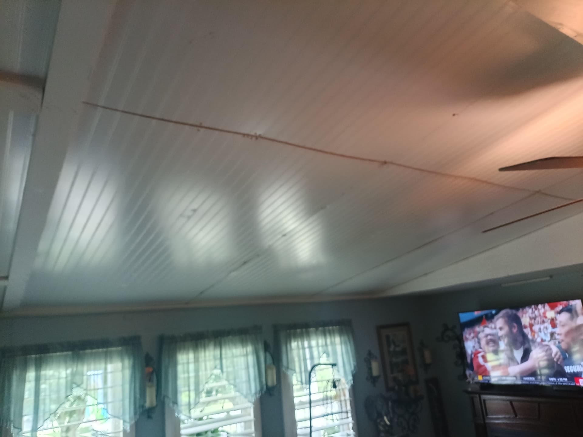 Ceiling Repair and Paint Done Right the Second Time