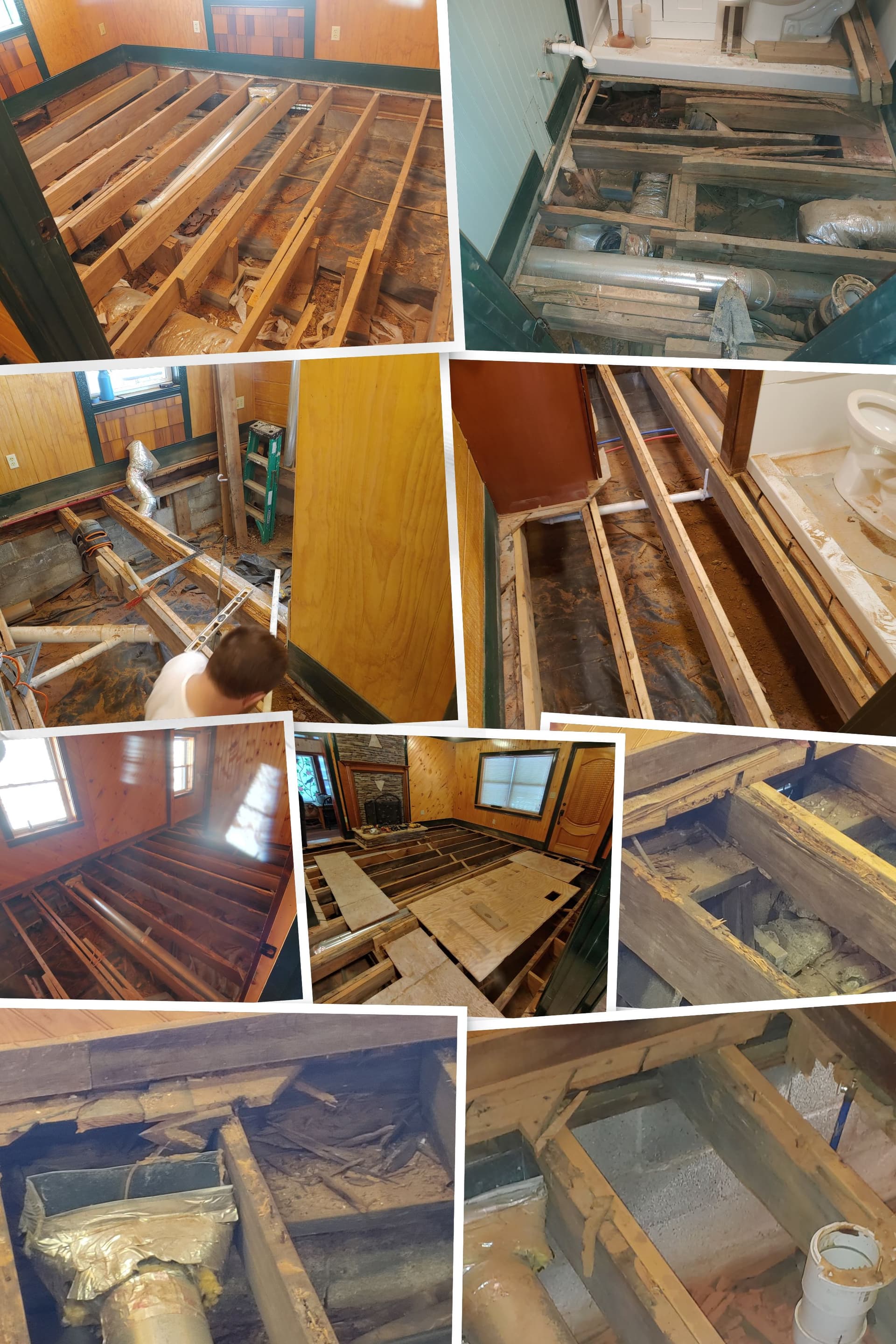 Gallery photos for Floor Joists to Finish Trim - Full-Service Home Repair in Greene County: Image #3