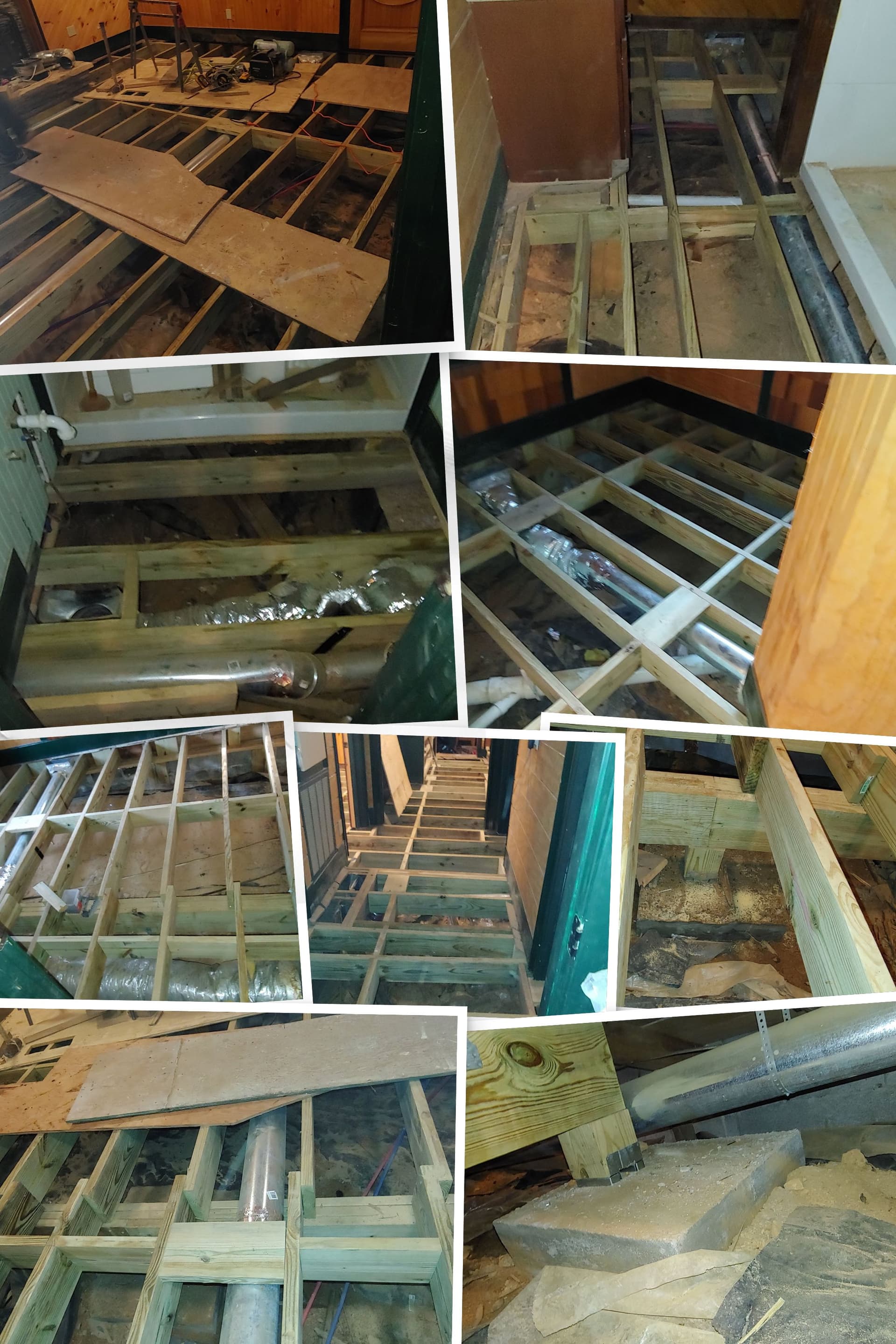 Gallery photos for Floor Joists to Finish Trim - Full-Service Home Repair in Greene County: Image #2